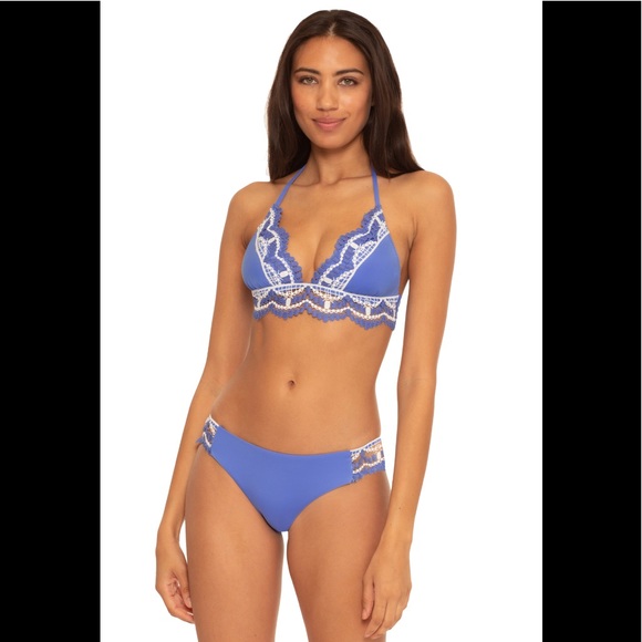 BECCA - Avery Banded Halter Bikini Top - Picture 3 of 6